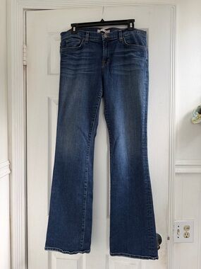 J Brand Dark Indigo Flare Jeans